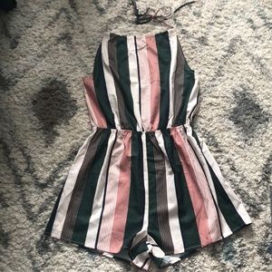 Striped Romper